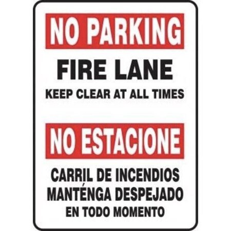 Accuform BILINGUAL OSHA NOTICE Safety Sign NO SBMVHR860VS